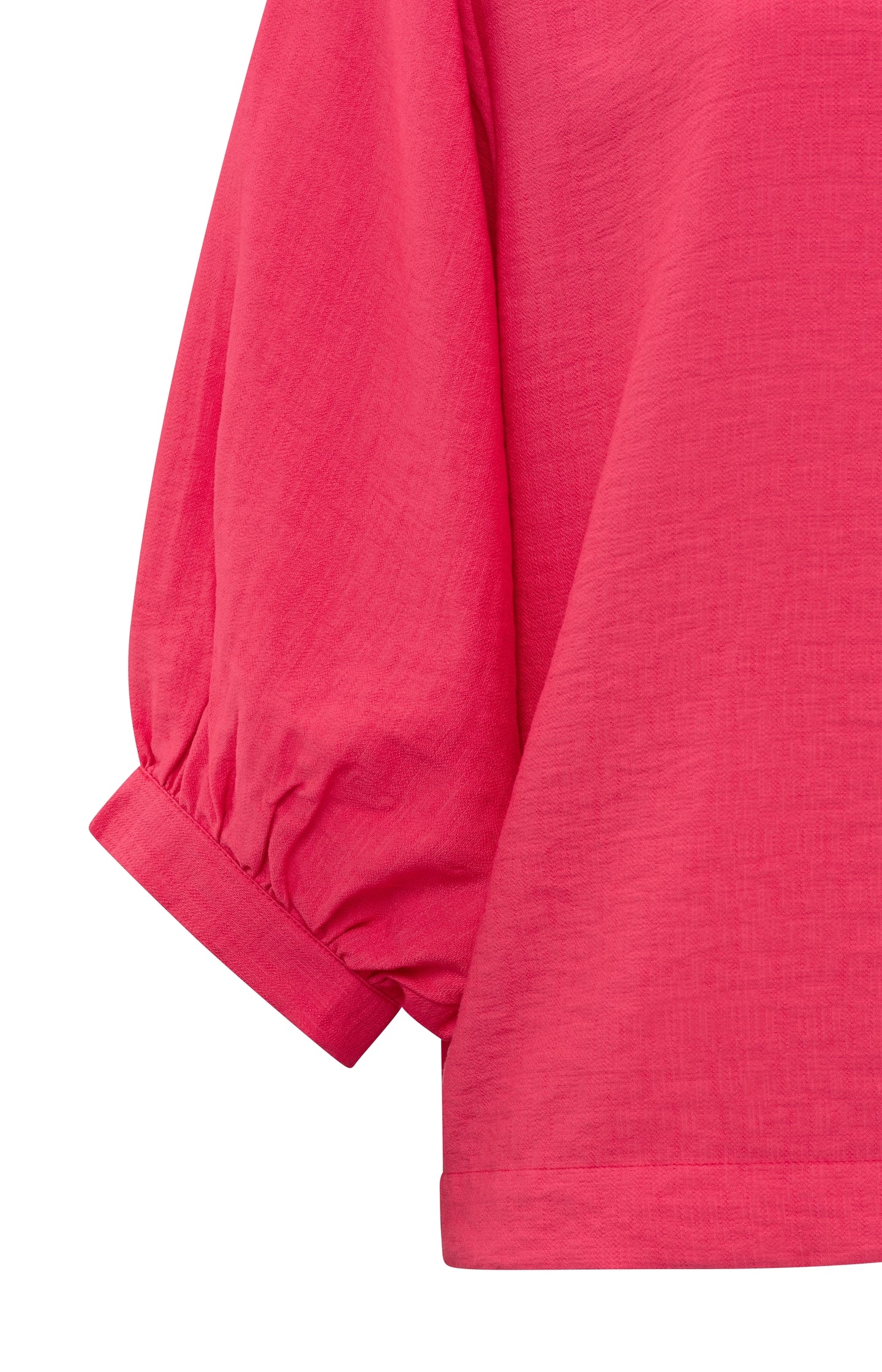 Batwing top with boatneck and long sleeves in wide fit