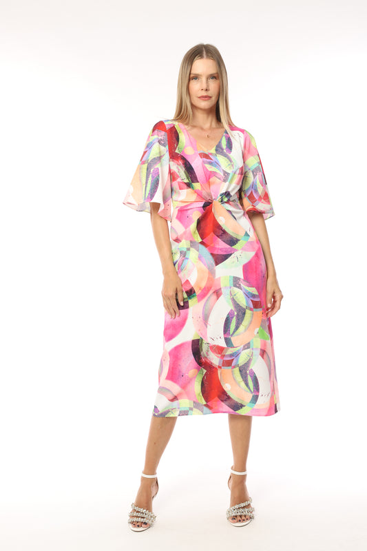 ELLA BOO E-24SS-2304-02 PRINT DRESS