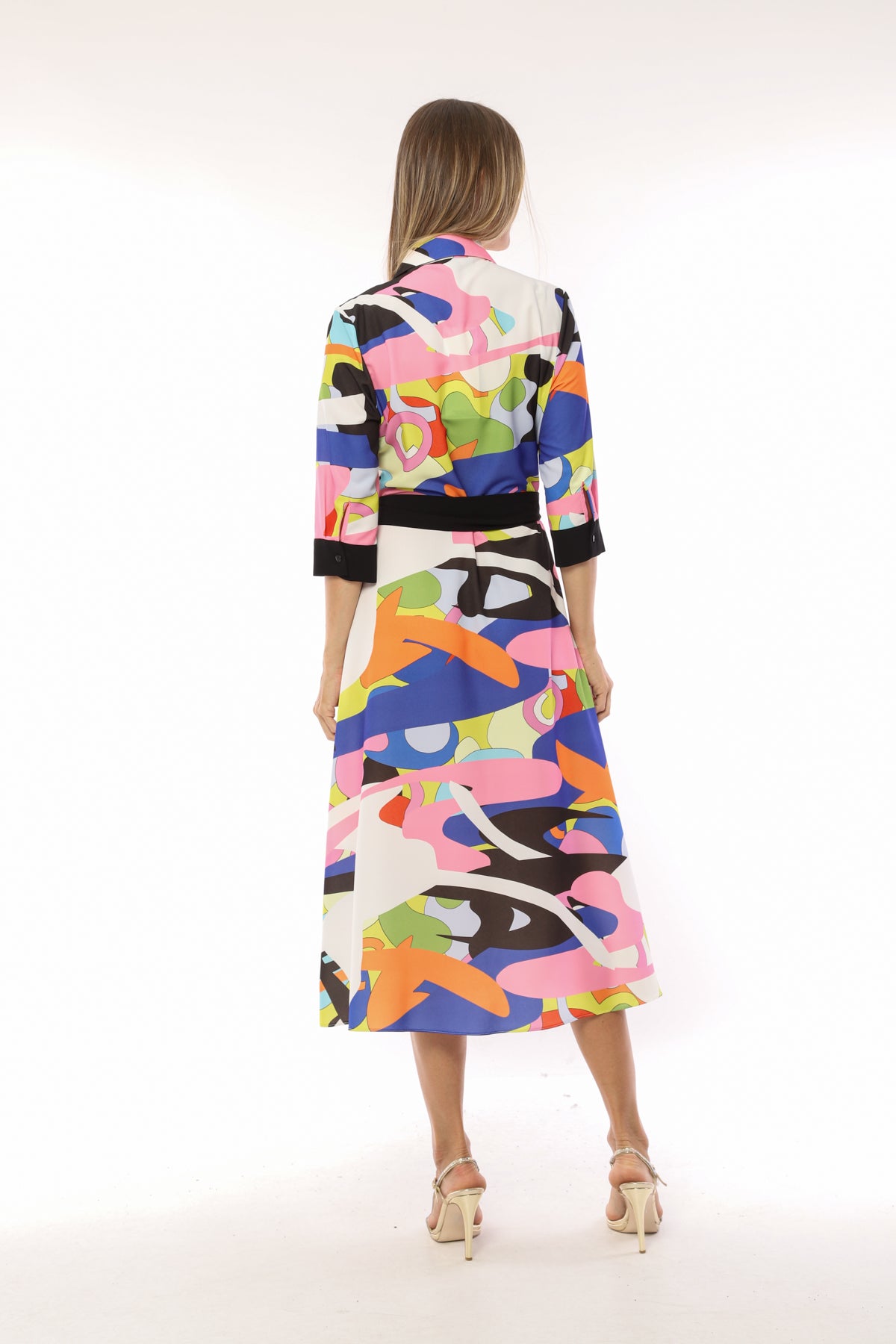 ELLA BOO E-24SS-2322-09 PRINT DRESS