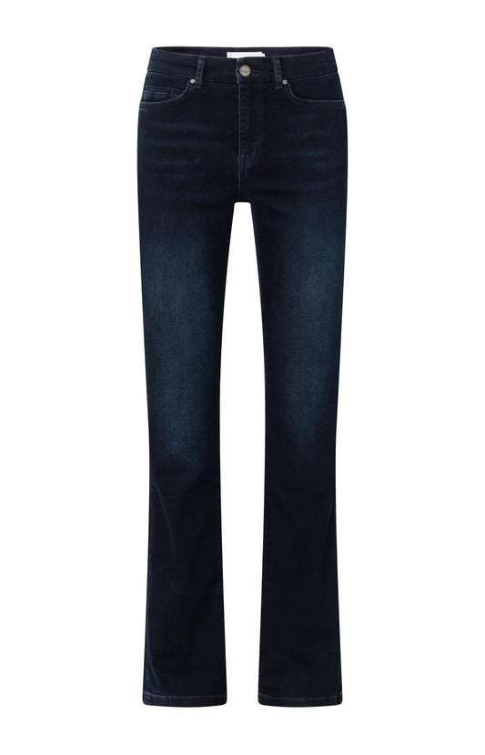 Flared denim jeans with mid waist - L34 - Type: product