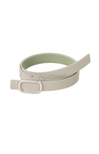 Load image into Gallery viewer, Reversible belt with square buckle and colored side - Agate Grey - Type: product
