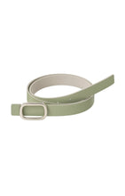 Load image into Gallery viewer, Reversible belt with square buckle and colored side - Agate Grey
