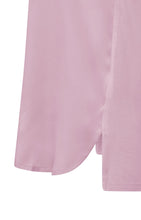 Load image into Gallery viewer, Sleeveless top with round neck in fabrix mix - Lady Pink
