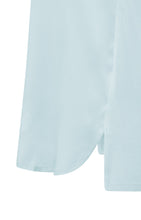 Load image into Gallery viewer, Sleeveless top with round neck in fabrix mix - Plein Air Blue
