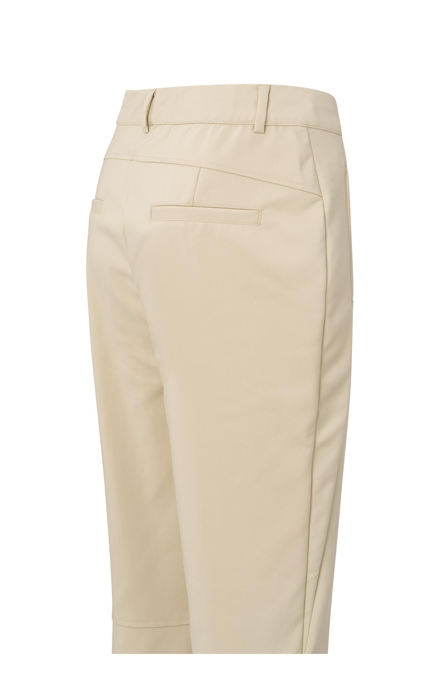 Trousers with straight leg, pockets and zip fly in slim fit